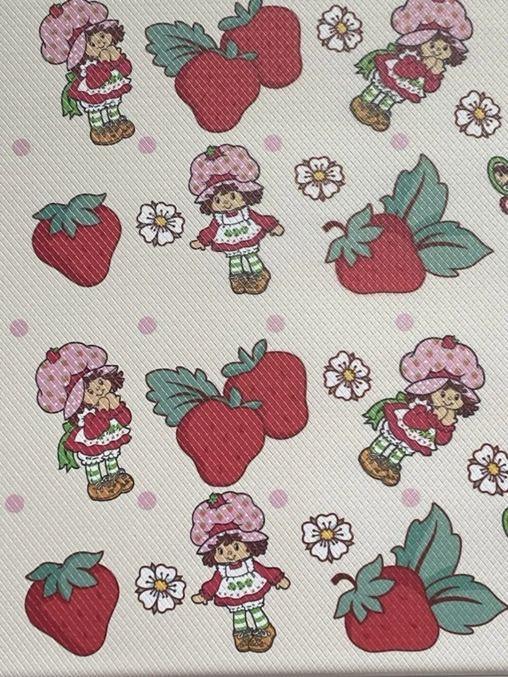 Strawberry Shortcake Anti Fatigue Kitchen Mat 20” X 39” Decorative PVC NEW